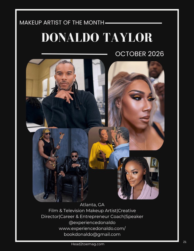 October 2026 Makeup Artist of the Month feature