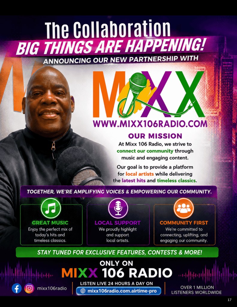 Head2Toe and Mixx 106 Radio partnership advertisement