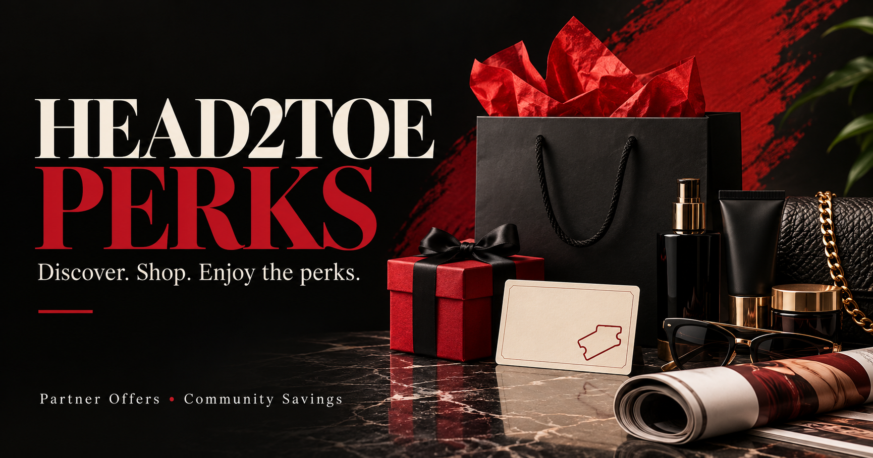Head2Toe Mag Perks partner savings